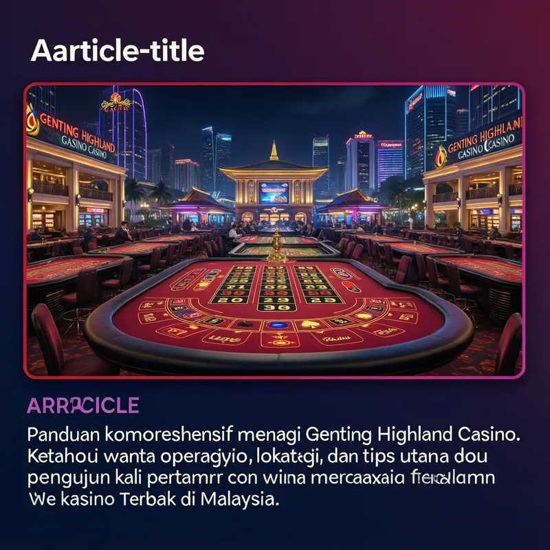 Panduan Lengkap Genting