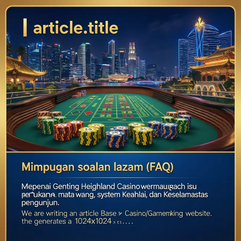 FAQ Genting Casino